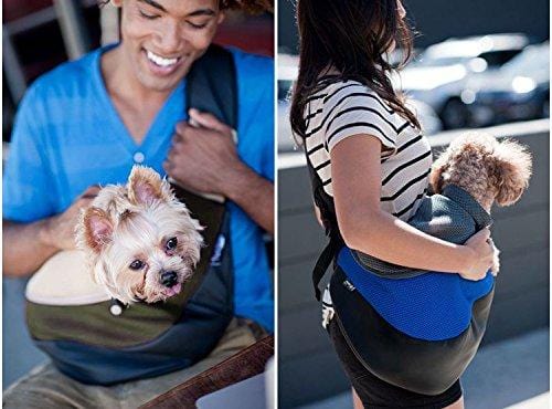 Bolsa Sling para Transporte de Pet - Amor PetShop