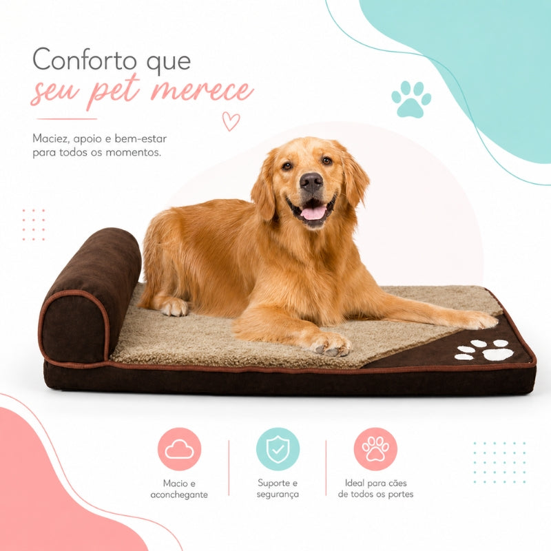 Cama Conforto Teddy para Cães