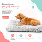 PlushConfort: Cama para Cães e Gatos Ultra Macia