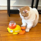 PatoPlay Brinquedo Interativo com Ração para Pets