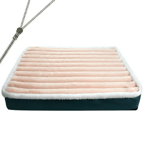 Cama Ortopédica para Cães OrthoZip Comfort com Zíper - Colchão Removível e Lavável - Amor PetShop
