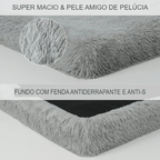 PlushConfort Ortho: Cama Ortopédica para Cães e Gatos Ultra Macia - Almofada Acalmante Removível - Amor PetShop