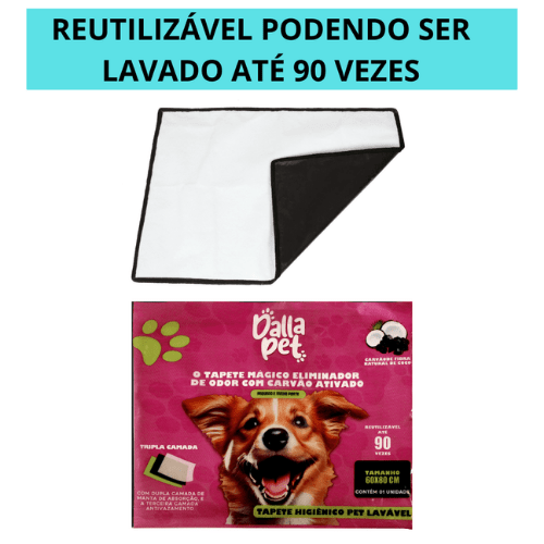 Tapete Higiênico Lavável Pet - Amor PetShop