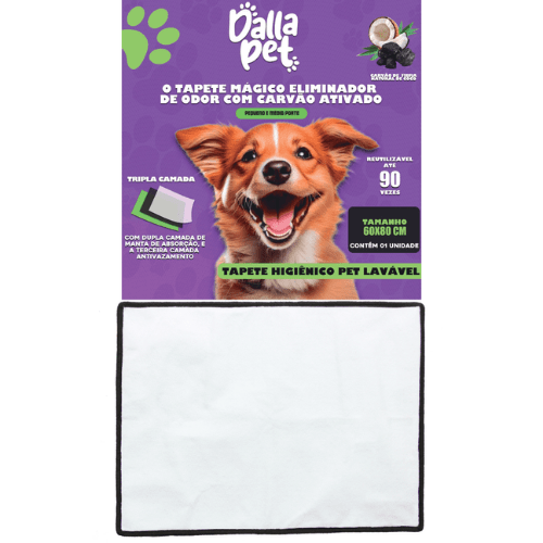 Tapete Higiênico Lavável Pet - Amor PetShop