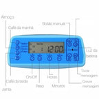 Alimentador HELLOPET® Programável Inteligente com Comando de Voz - Amor PetShop