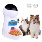 Alimentador HELLOPET® Programável Inteligente com Comando de Voz - Amor PetShop