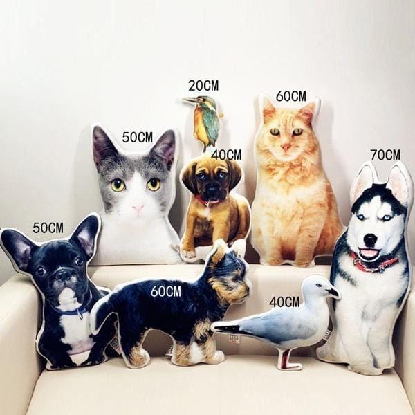Almofada 3D Personalizada Amo Meu Pet - Amor PetShop