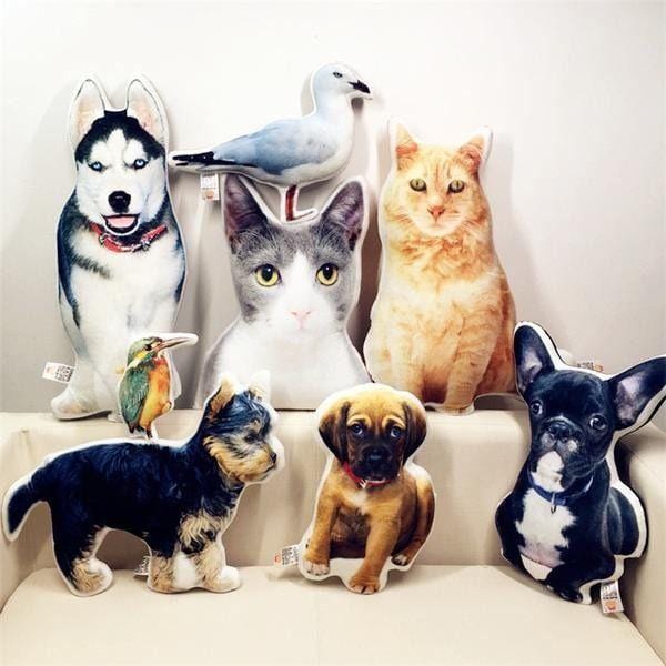 Almofada 3D Personalizada Amo Meu Pet - Amor PetShop