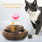 Arranhador Mágico Brinquedo Interativo para Gatos - Amor PetShop
