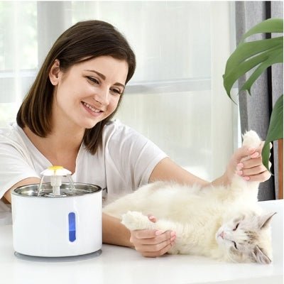Bebedouro Fonte INOVA Automática com Filtro para Cães e Gatos - Amor PetShop
