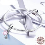 Berloque Pingente Sofisticado MEU PET AMIGO, Prata 925 Original - Amor PetShop