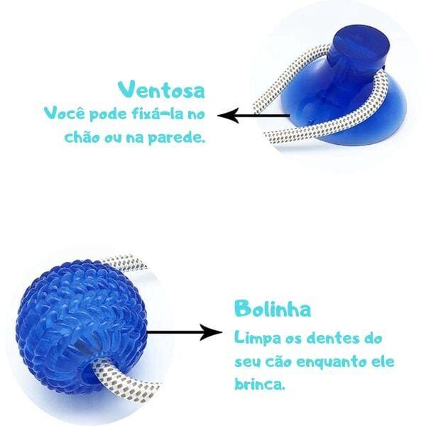 Bola Interativa Tug Toy - Amor PetShop