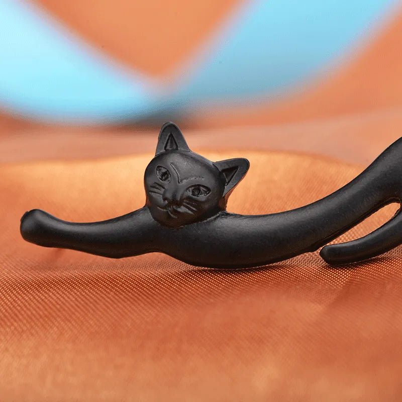 Brinco Vintage Gatinho Manhoso - Amor PetShop