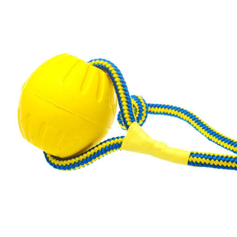 Brinquedo Bola e Corda para Treinamento de Cães - Amor PetShop