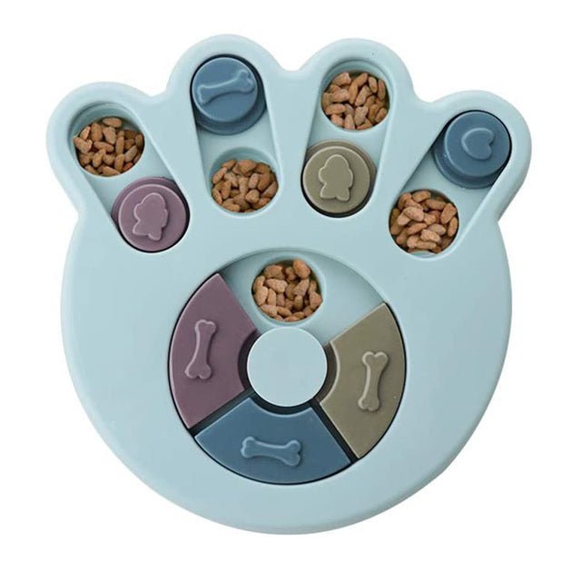 Brinquedo Educativo EDUCADOG Quebra-cabeça e Alimentador Lento - Amor PetShop