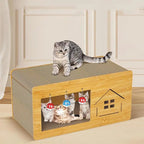 Caixa de Arranhar Cat Scratcher Box - Amor PetShop