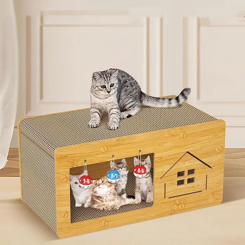 Caixa de Arranhar Cat Scratcher Box - Amor PetShop