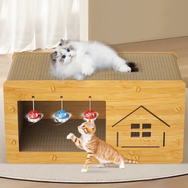 Caixa de Arranhar Cat Scratcher Box - Amor PetShop