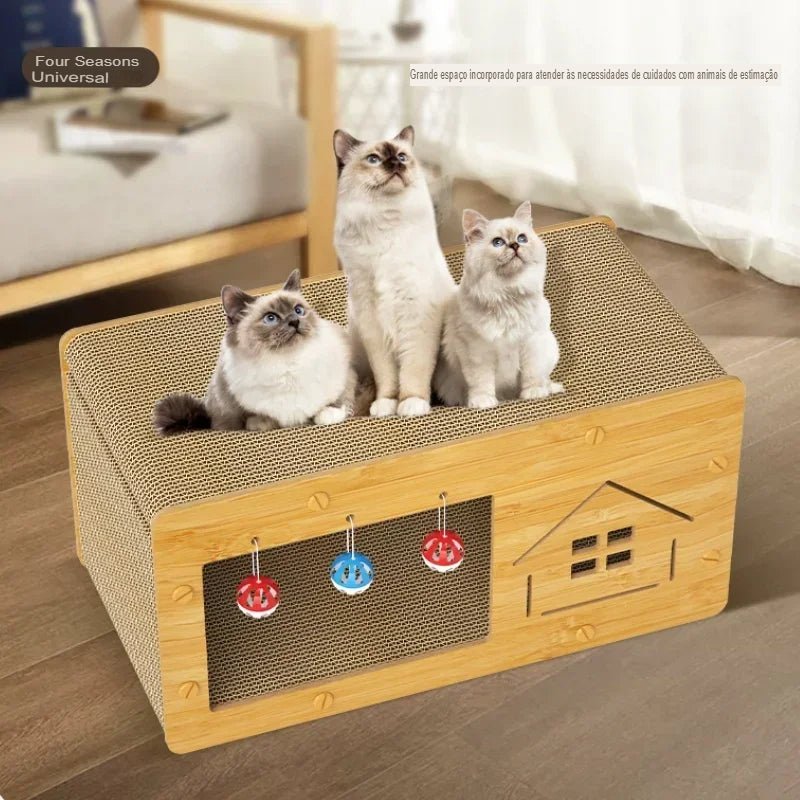 Caixa de Arranhar Cat Scratcher Box - Amor PetShop