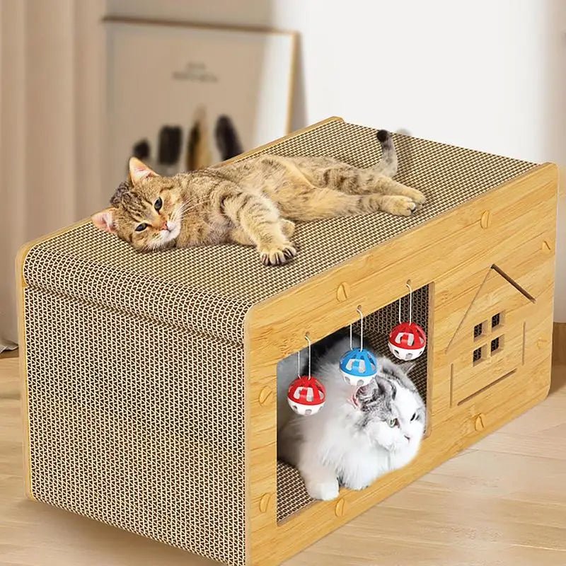 Caixa de Arranhar Cat Scratcher Box - Amor PetShop