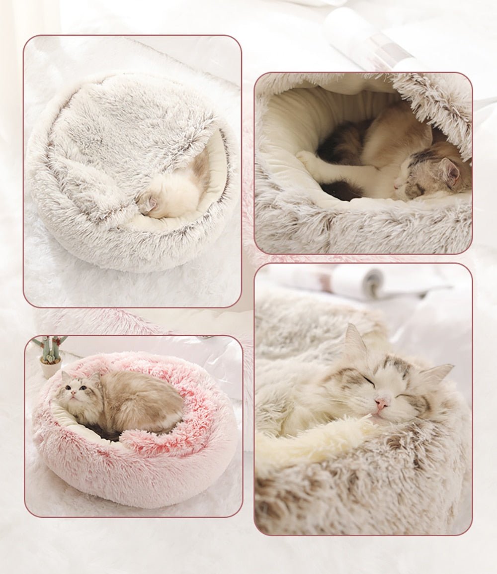 Cama Anti-Estresse Algodão Doce para Gatos - Amor PetShop