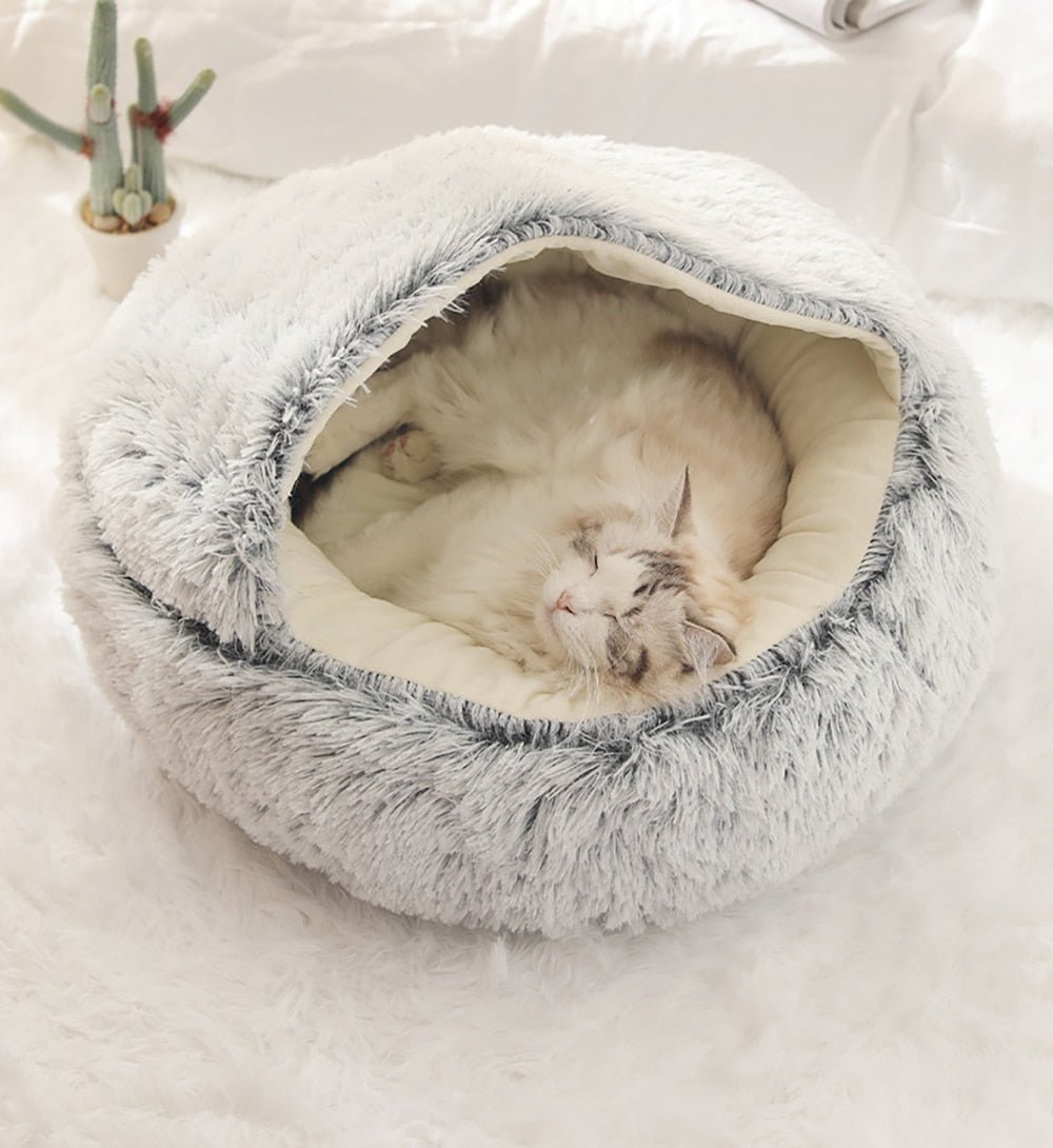 Cama Anti-Estresse Algodão Doce para Gatos - Amor PetShop