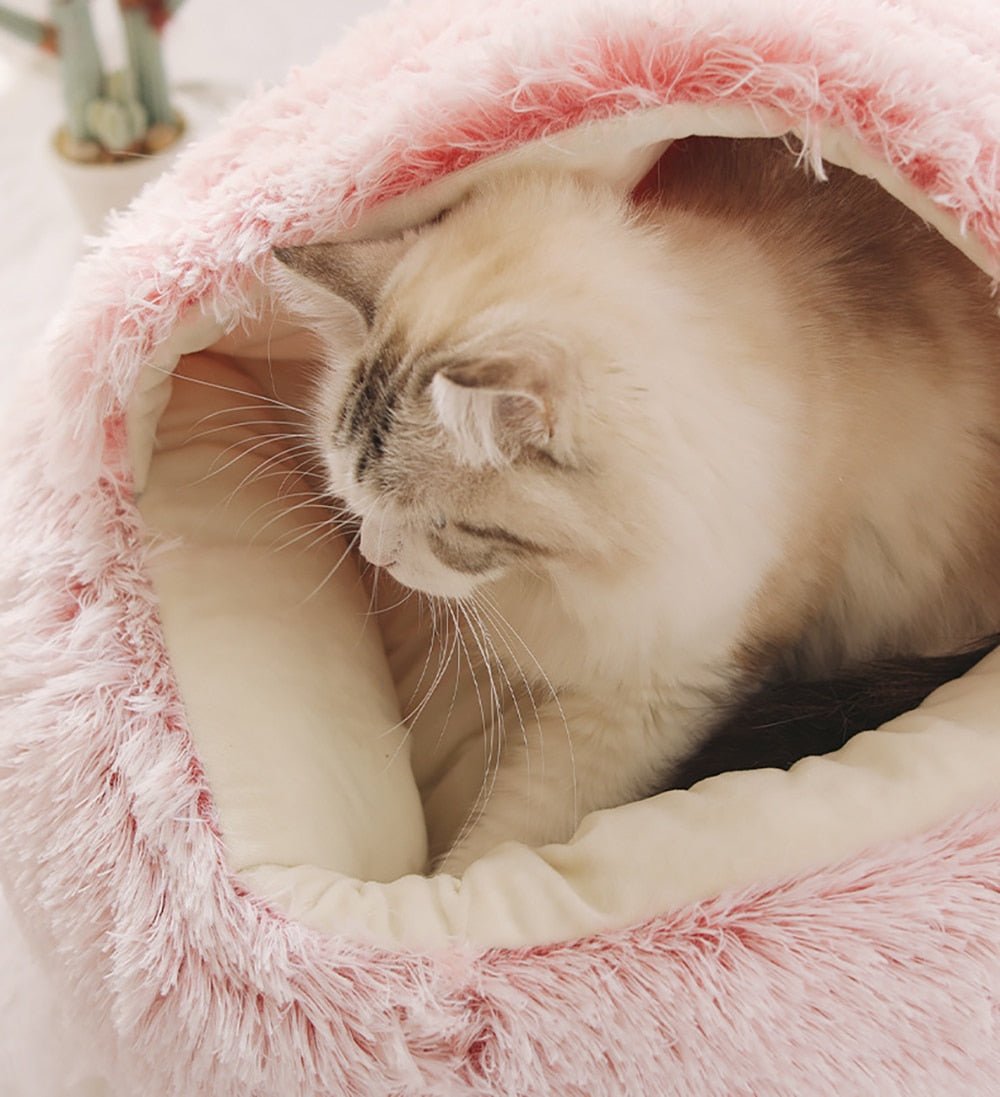 Cama Anti-Estresse Algodão Doce para Gatos - Amor PetShop
