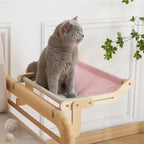 Cama Felina Flutuante - Rede Suspensa com Cama Removível e Lavável - Amor PetShop