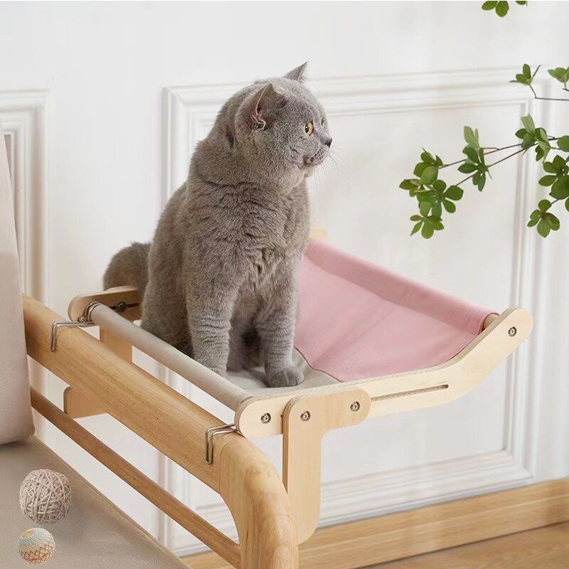 Cama Felina Flutuante - Rede Suspensa com Cama Removível e Lavável - Amor PetShop