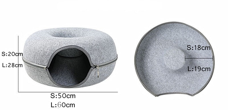 Cama Interativa para Gatos Rosquinha - Amor PetShop