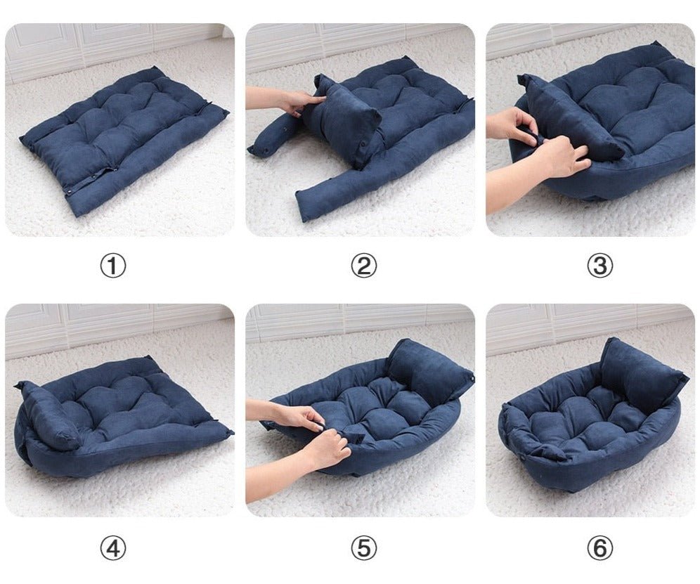 Cama Sofá para Cães e Gatos CONFORTPLUS 3 em 1 - Amor PetShop