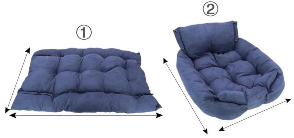 Cama Sofá para Cães e Gatos CONFORTPLUS 3 em 1 - Amor PetShop