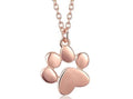 Colar com Pingete PATAS DO AMOR, Prata 925 Original - Amor PetShop