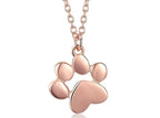 Colar com Pingete PATAS DO AMOR, Prata 925 Original - Amor PetShop