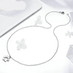 Colar com Pingete PATAS DO AMOR, Prata 925 Original - Amor PetShop