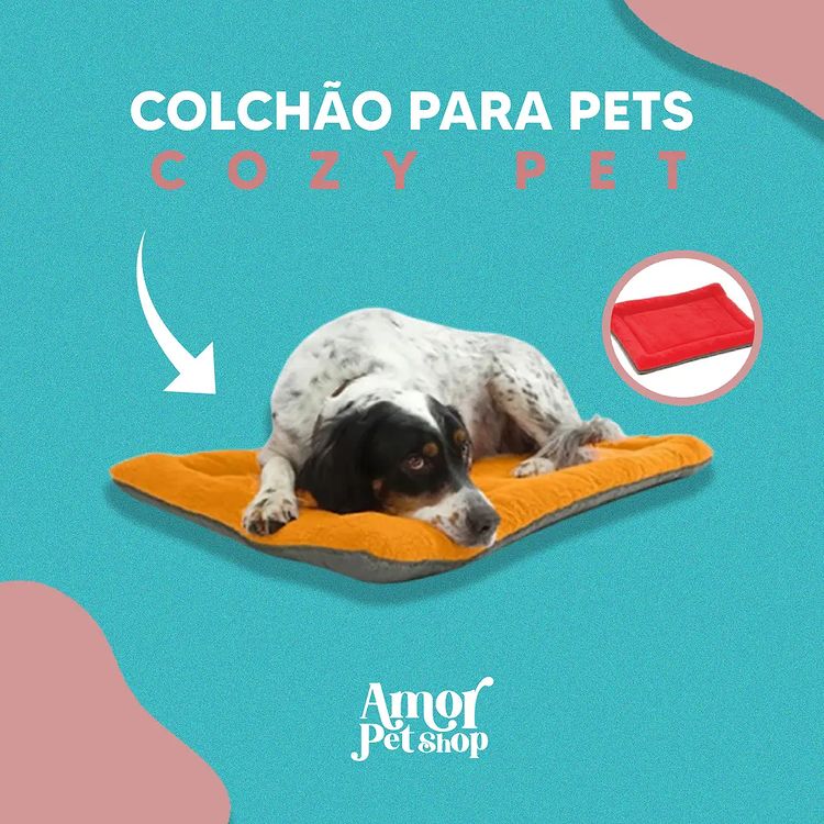Colchão para Pets Cozy Pet - Amor PetShop