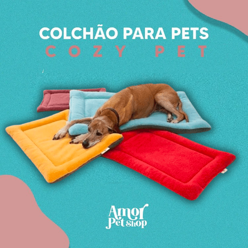 Colchão para Pets Cozy Pet - Amor PetShop