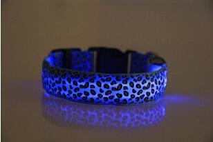 Coleira Leopardo LED - Amor PetShop