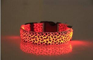 Coleira Leopardo LED - Amor PetShop