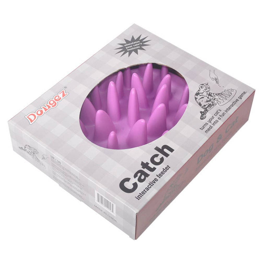 Comedouro Lento Interativo para Cães e Gatos CatchFood - Amor PetShop