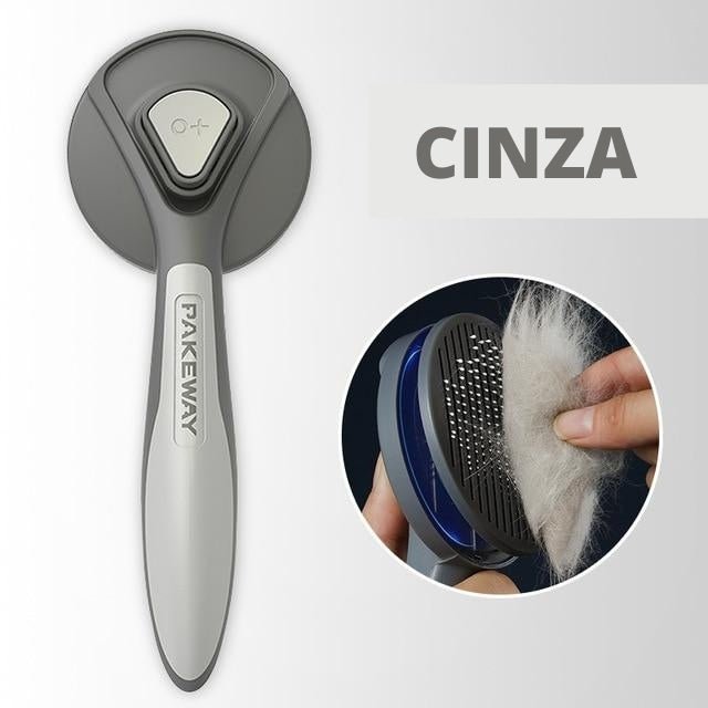 Escova CLEANPET Massageador e Removedora de Pelos - Amor PetShop