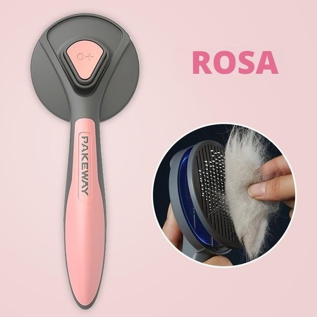 Escova CLEANPET Massageador e Removedora de Pelos - Amor PetShop