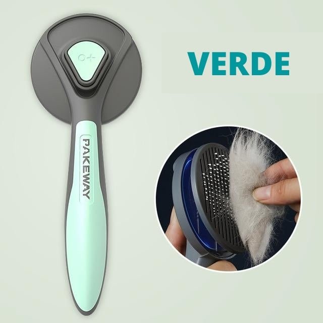 Escova CLEANPET Massageador e Removedora de Pelos - Amor PetShop