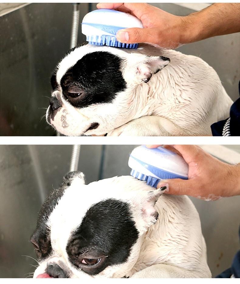 Escova de Banho Massageadora ILOVPET - Amor PetShop
