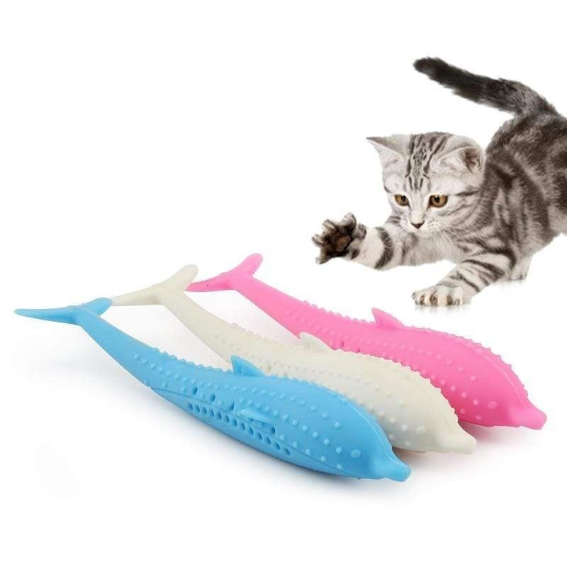 Escova de dentes Autolimpante para Gatos DOLPHIN - Amor PetShop