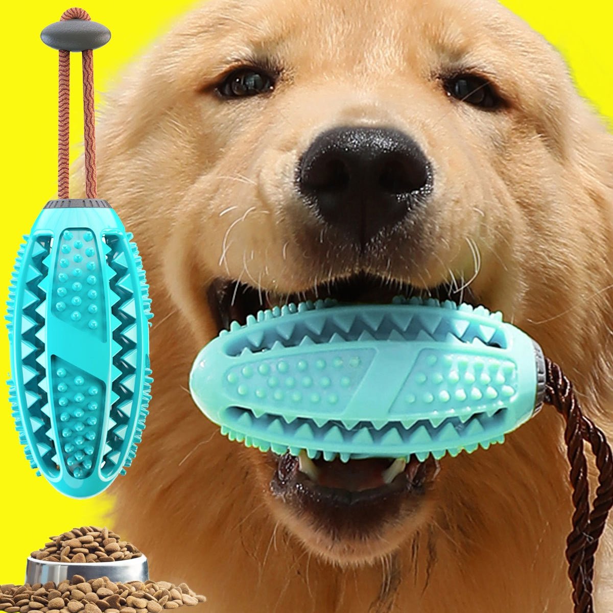 Escova de Dentes Multifuncional Interativa BILLY BALL para Cachorros - Amor PetShop