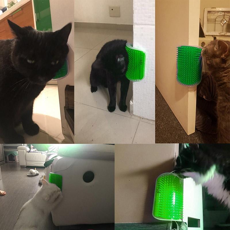 Escova de Parede Removedora de Pelos - Amor PetShop