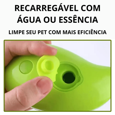 Escova Elétrica Vapor AmorPet - Cães e Gatos - Amor PetShop