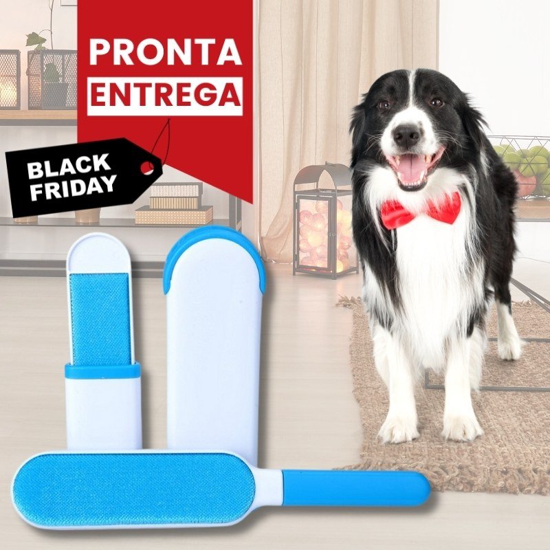 Escova Mágica SCOOBY Removedora de Pelos - Amor PetShop