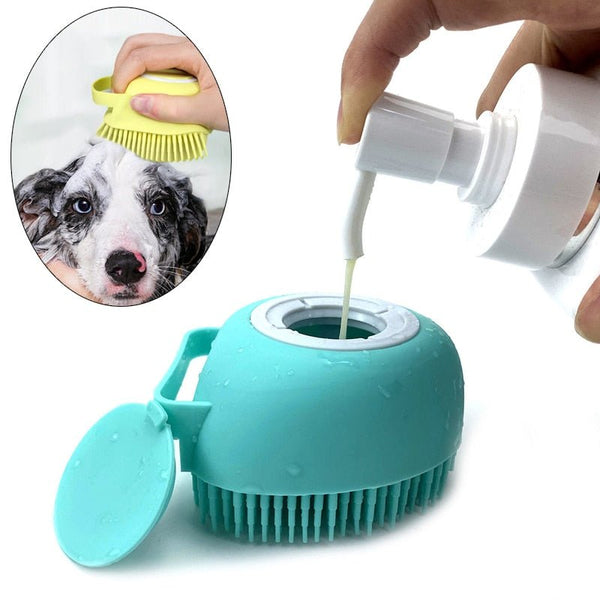 Escova Massageadora de Banho PETINHO PLUS - Amor PetShop